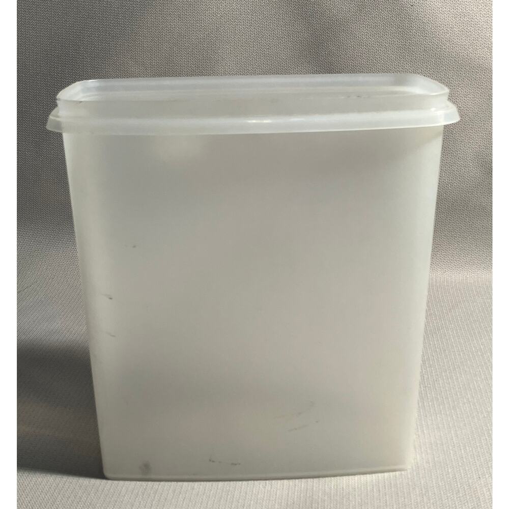 Vintage Tupperware Large Sheer Cereal Keeper Container 20 cup # 1588-2 No Lid